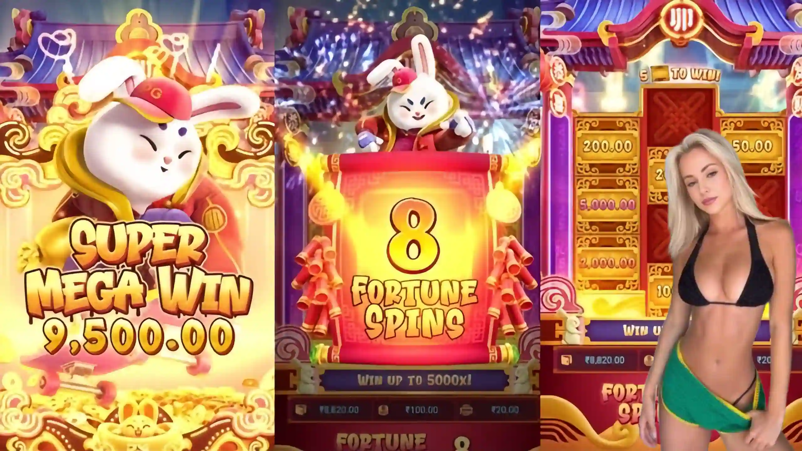Wild Expansivo Fortune Rabbit 54bet - Coelho Dourado que Expande